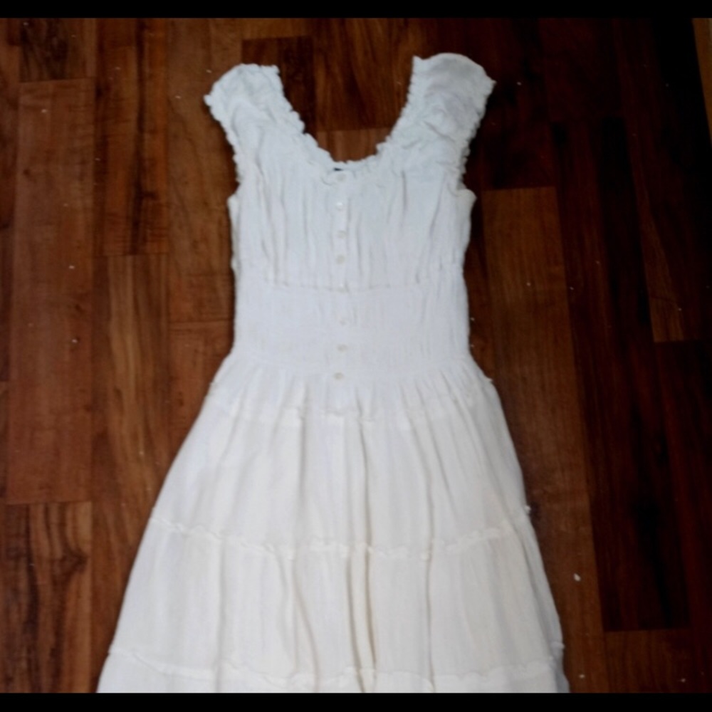 White Mlle Gabrielle Dress